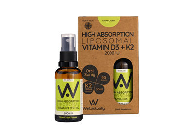 Liposomal D3 + K2 Lime Liposomal D3 + K2 Lime