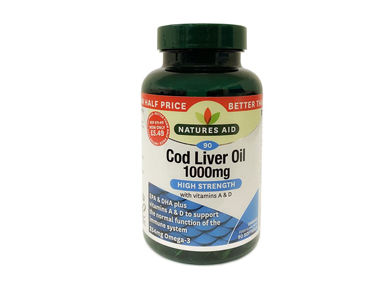 Cod Liver Oil 1000mg 90's