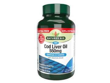 Cod Liver Oil 550mg 120's