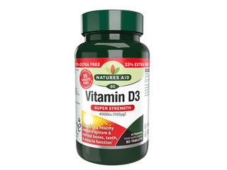 Vitamin D3 4000iu 80 tablets