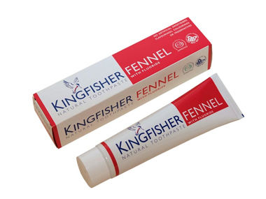 kingfisher fennel fluoride toothpaste