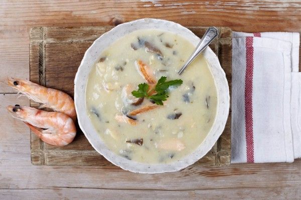 Chowder w/ Dulse seaweed