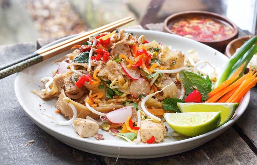 Vegan Tofu Pad Thai