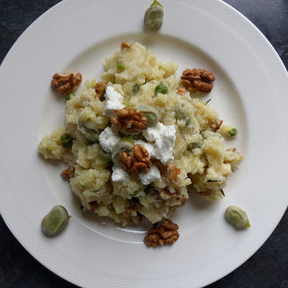 Mashed Potato with Broad Beans