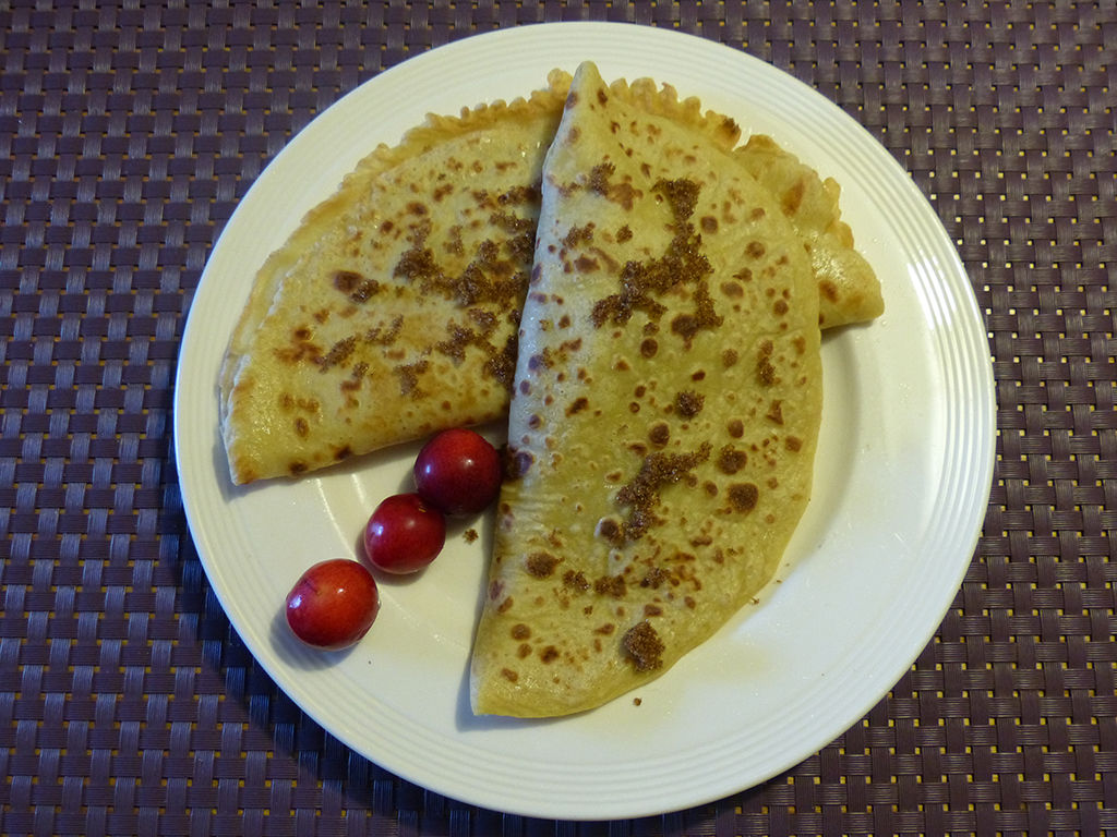 Cherry Pancakes