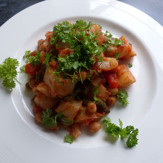 French Beans & Potato Vegetable Stew