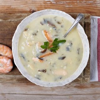 Chowder w/ Dulse seaweed