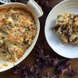 Mac & cheese with Dulse