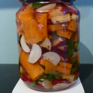 Pickled Carrots and Radishes