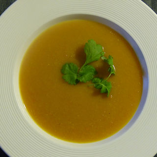 Pumpkin & Lentil Soup