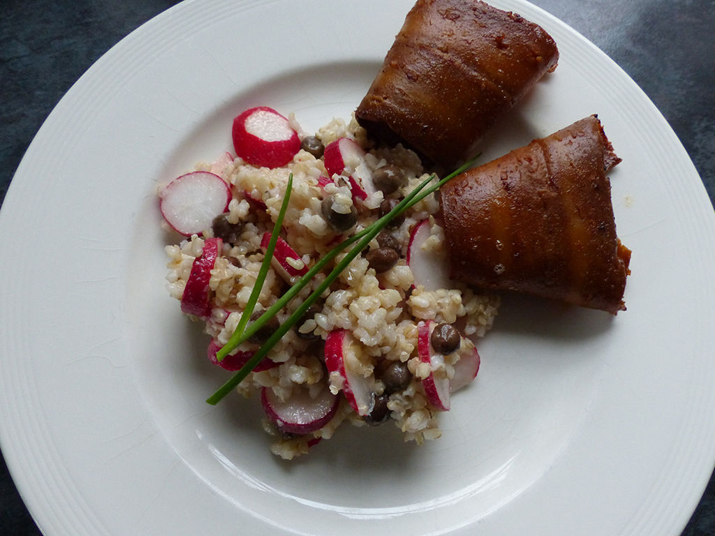 Rice Salad with Radishes