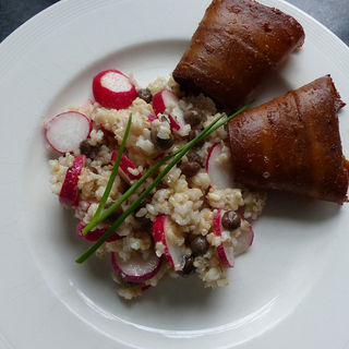 Rice Salad with Radishes