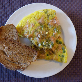 Omelette with Smoked Salmon