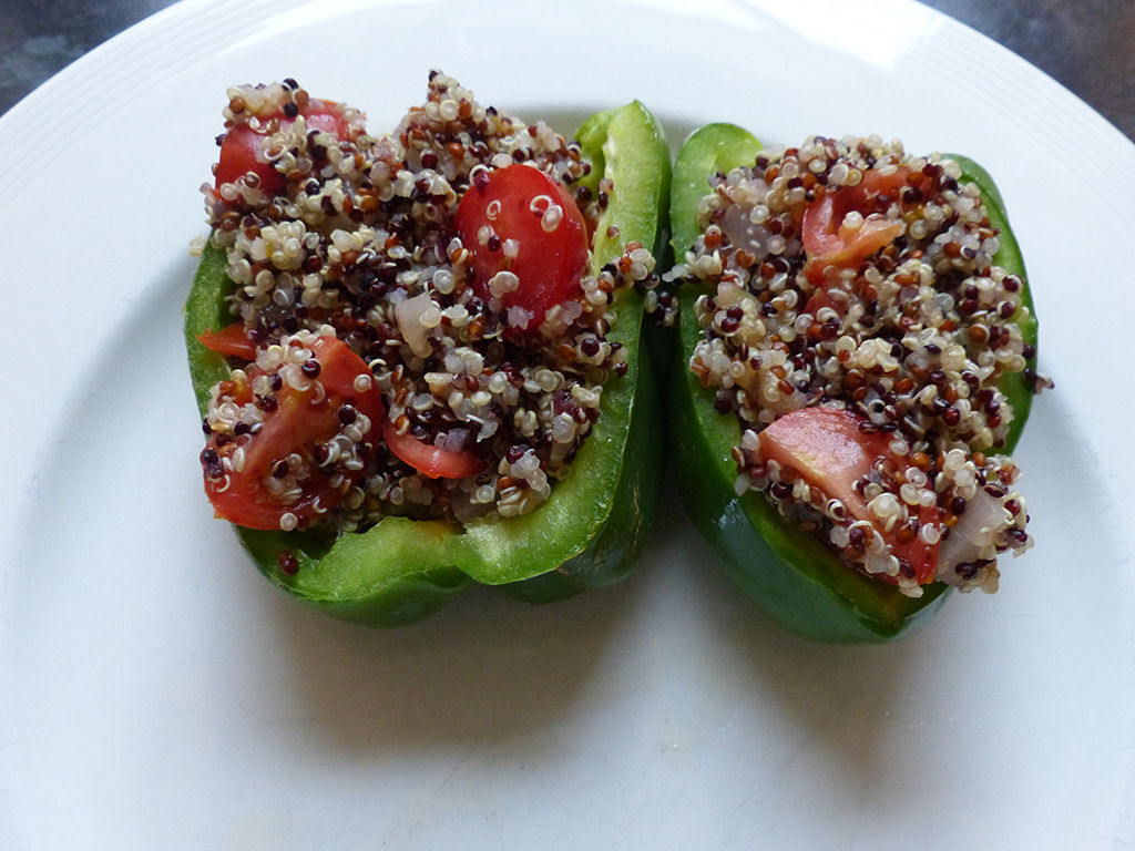 Stuffed Bell Pepper with Quinoa