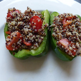 Stuffed Bell Pepper with Quinoa