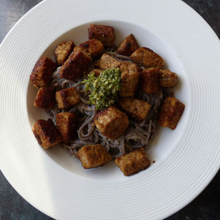 Tempeh with Noodles