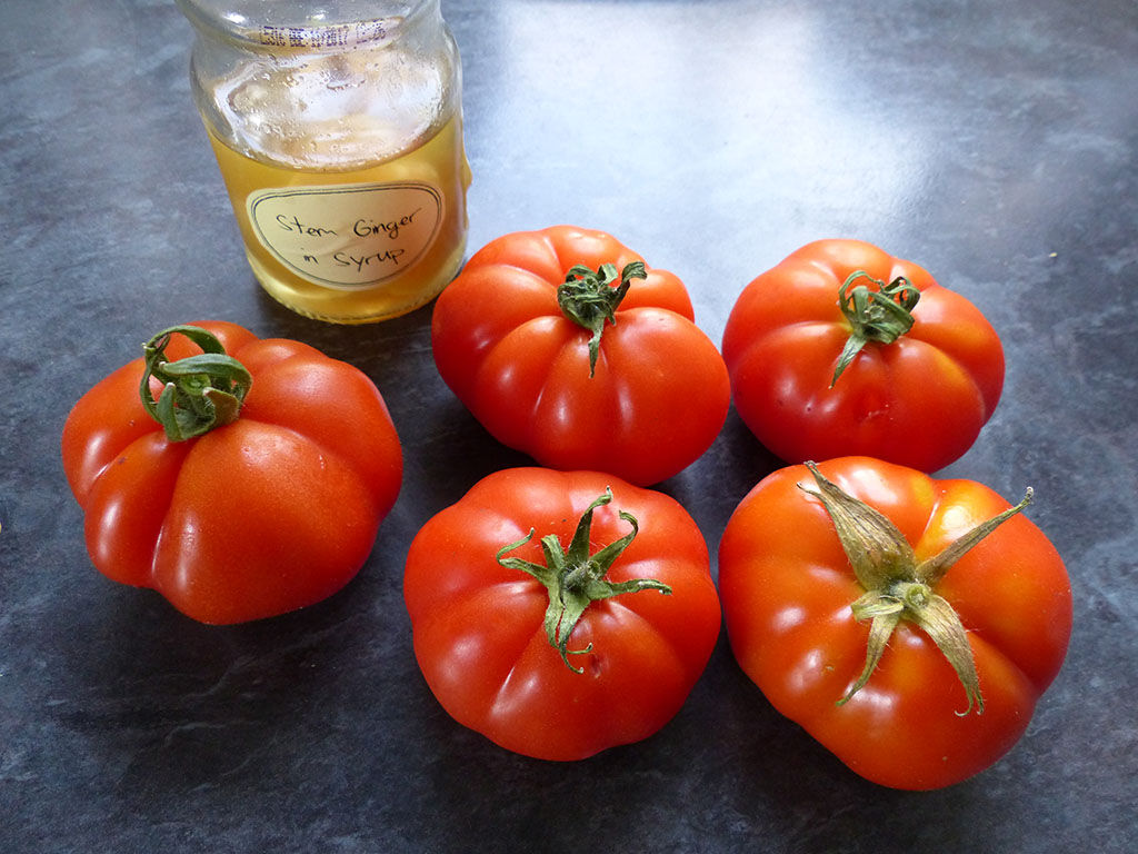 Tomato and Ginger Chutney