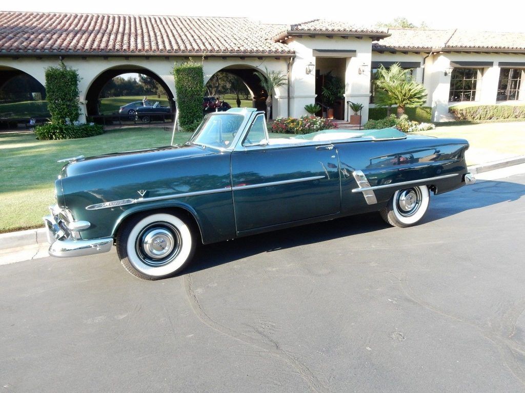 1953 Ford Crestline Sunliner. 50th Anniversary model-final year of the Flathead V8