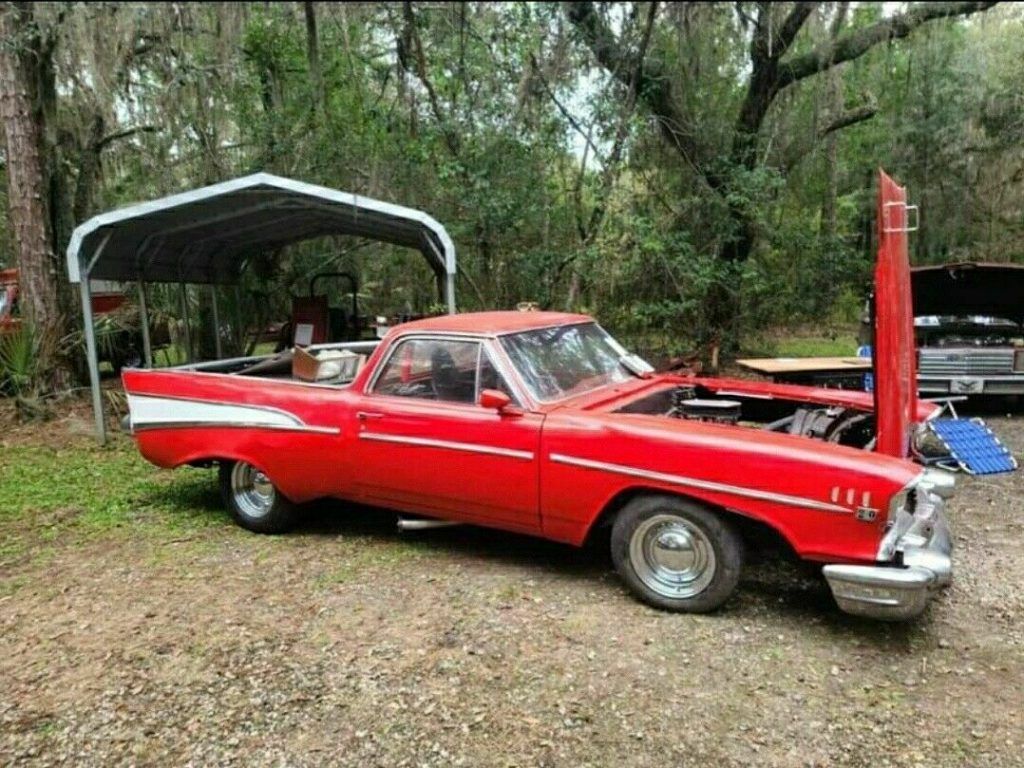 1957 Chevrolet Bel Air on 1965 Chevy El Camino frame/body
