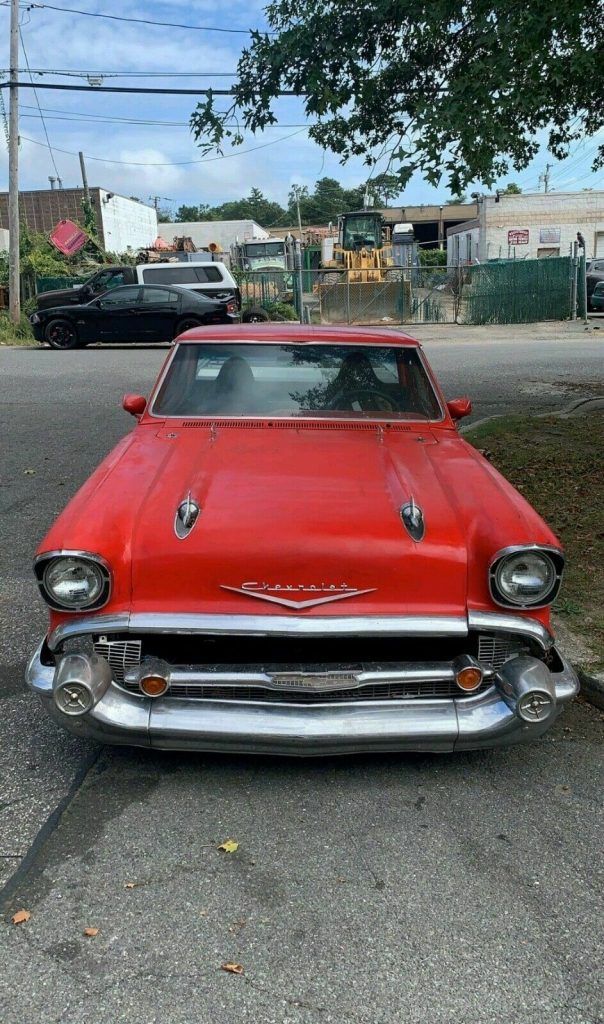 1957 Chevrolet Bel Air on 1965 Chevy El Camino frame/body