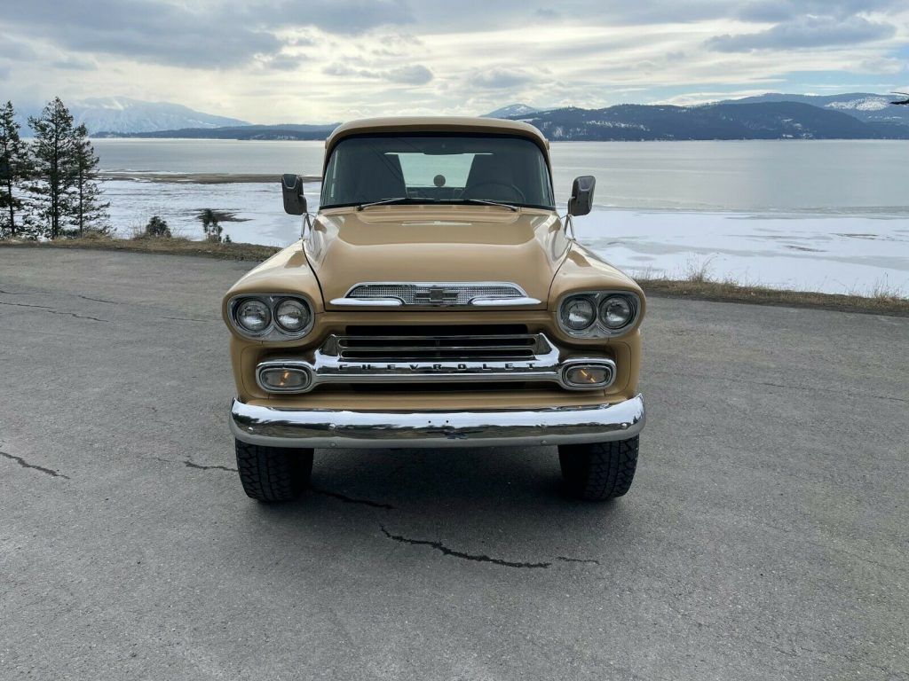 1959 Chevrolet Apache fleetside 4×4!!!