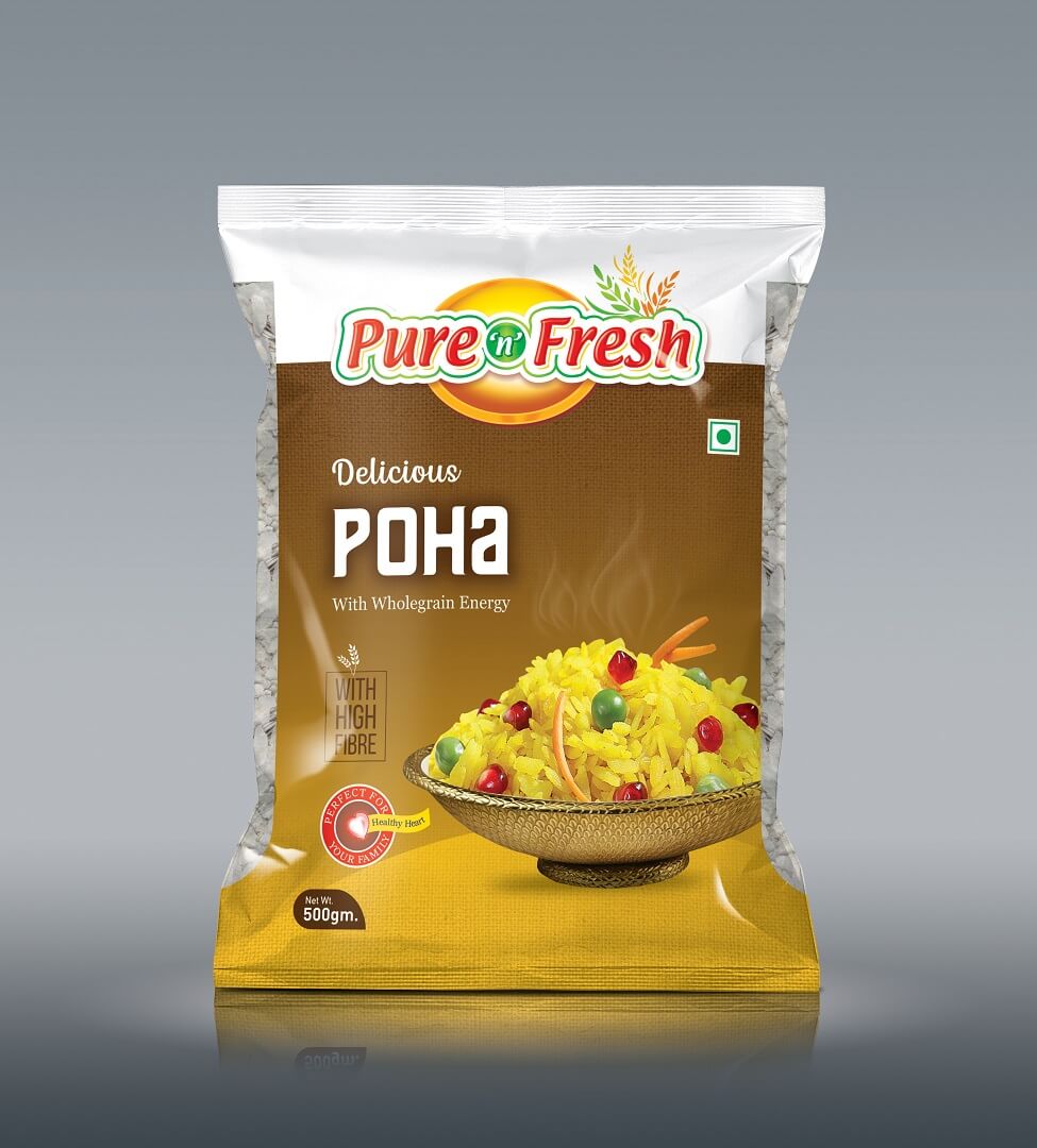 Poha (Packet & Pouch) Packaging Creative Design Service – CorpTeaser