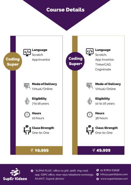 Super-Kidzee Course Details