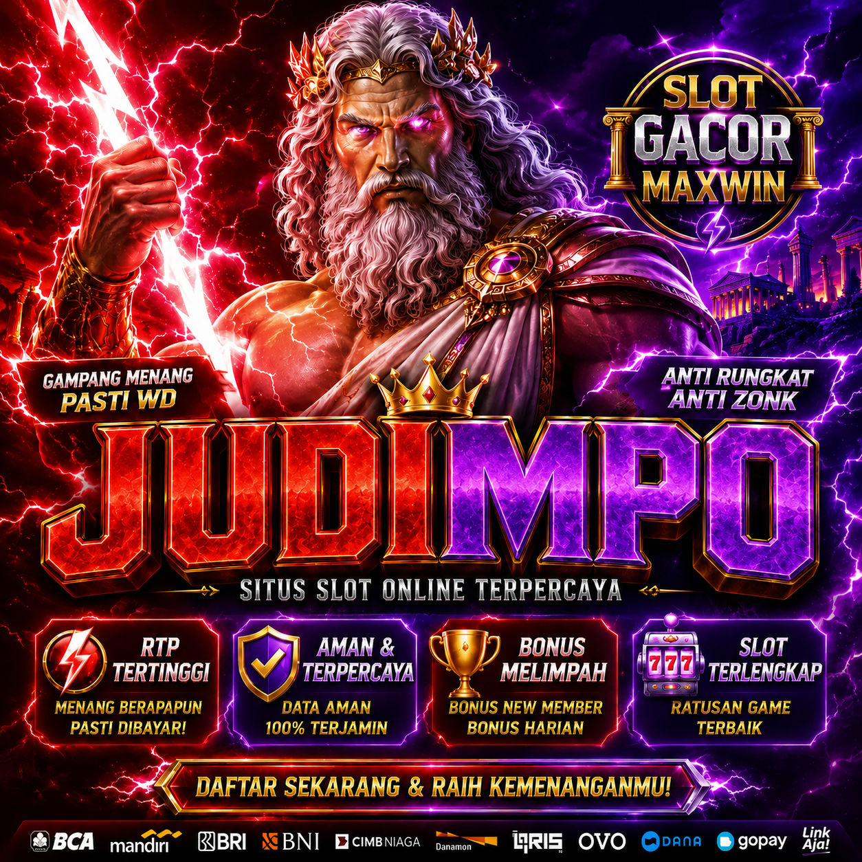 Galeri foto JUDIMPO: Pusat Game Online Ramalan Mpo Hoki Server Slot Gopay 5000
 di Jakarta