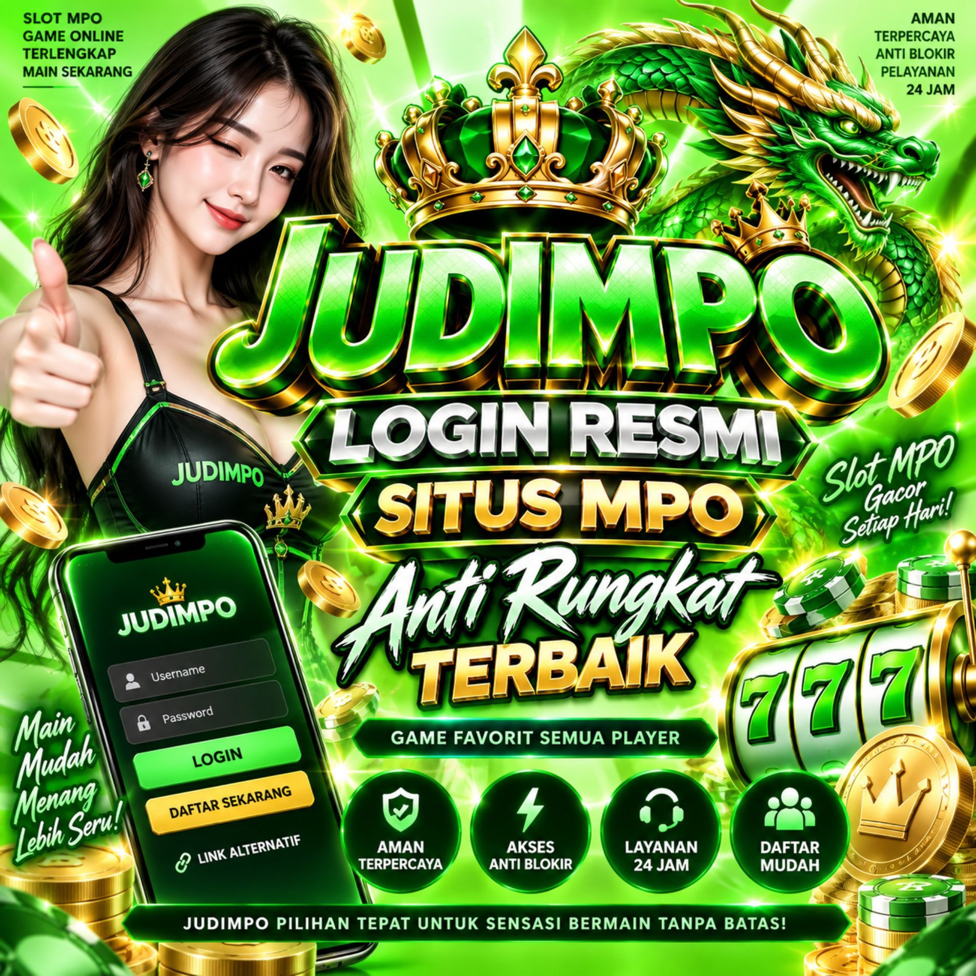JUDIMPO: Login Resmi Situs MPO Anti Rungkat Terbaik