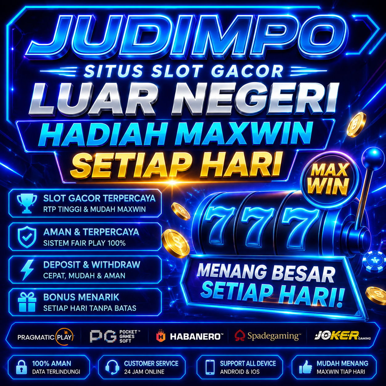 Slot 1000 Judimpo server MPO deposit Gopay cepat