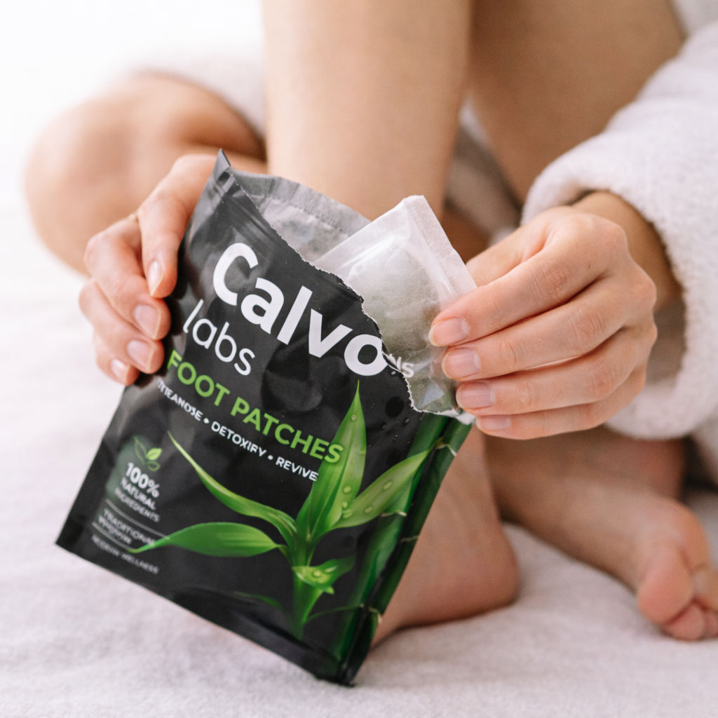 Opening Calvo Labs detox foot patch