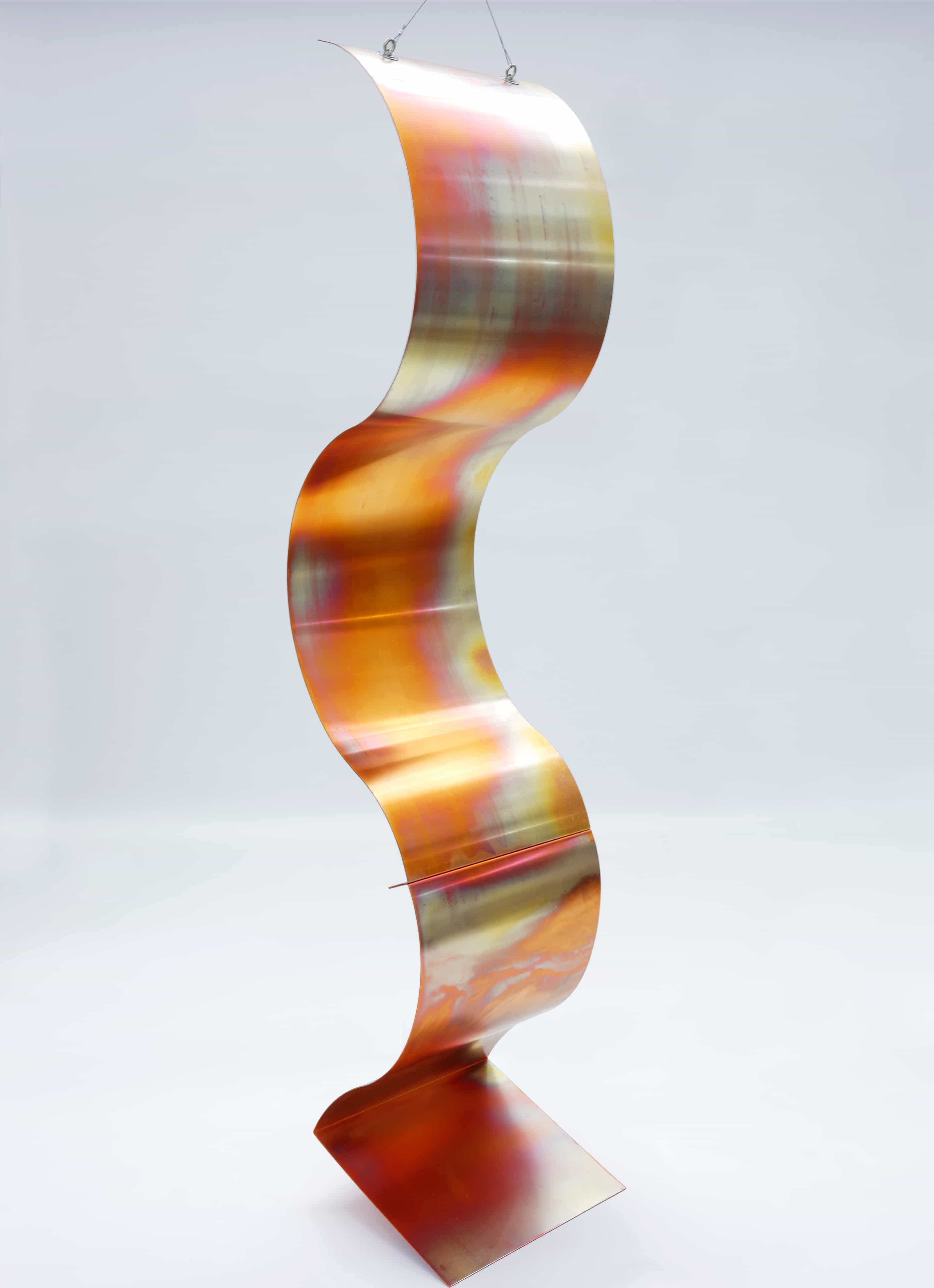 Sculpture 'A Fold - Standing in a Room'