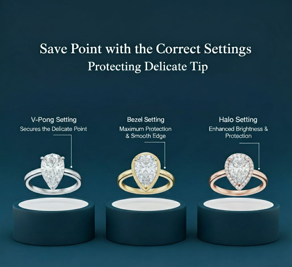 lab grown diamond engagement ring