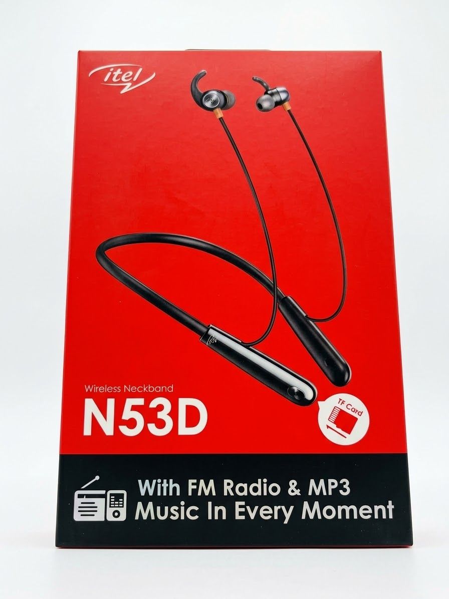 Itel N53D Wireless Neckband Earphones