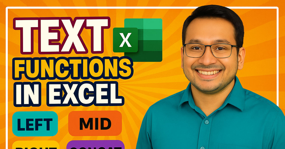 Master Excel Text Functions with Juno School