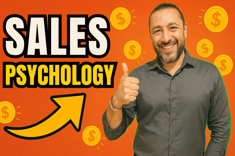 Sales professional engaging with a client, representing the sales psychology workshop