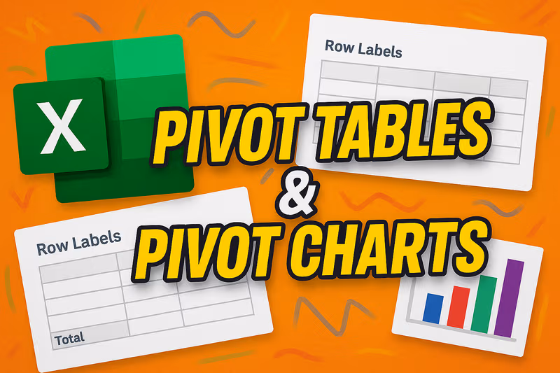 Excel Pivot Tables and Pivot Charts course thumbnail from Juno School