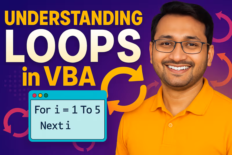 Understanding Loops in VBA course thumbnail