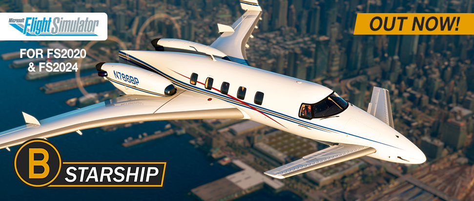 BlackSquare Starship out now for Microsoft Flight Simulator 2020 and 2024!
