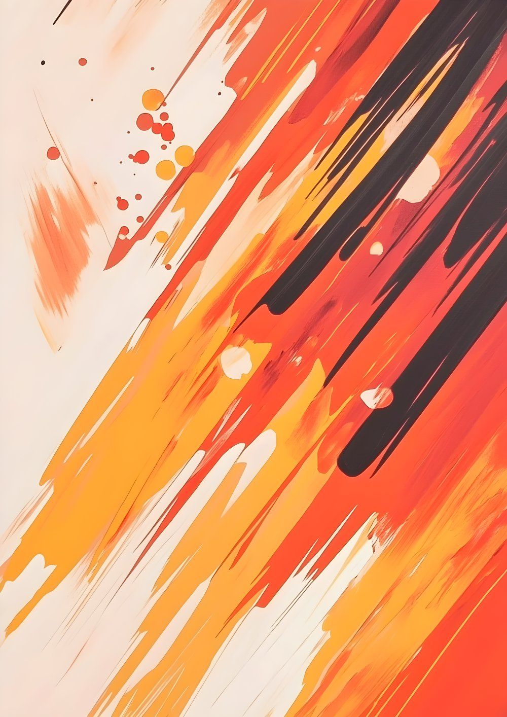 Konten Abstract Vibrant Graffiti