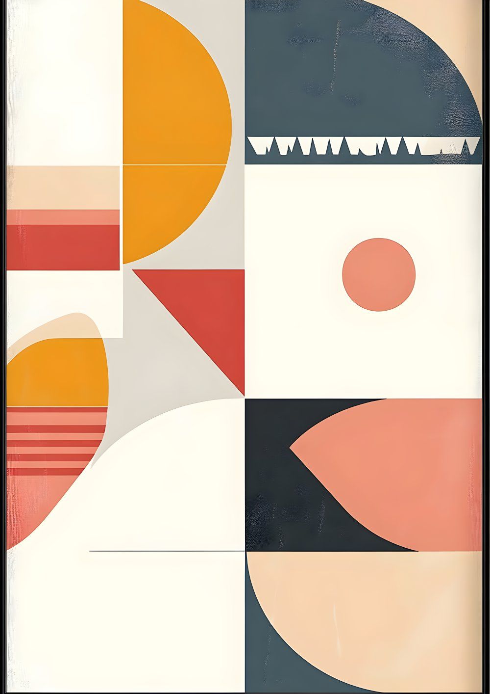 Konten Abstrak dengan Warna-Warna Cerah