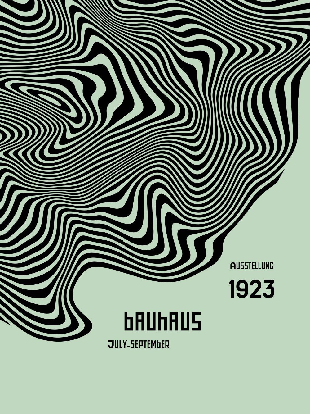 Konten Grafis Abstrak Bauhaus