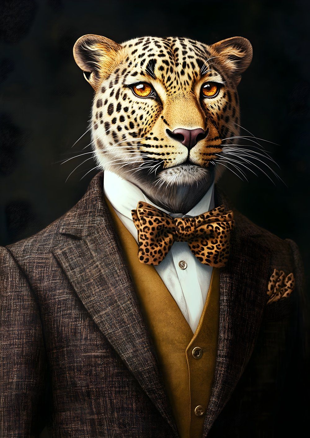 Konten Kebutuhan Leopard yang Beraksi Seperti Manusia