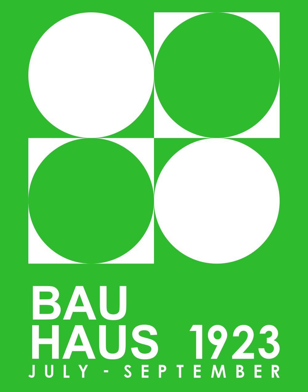 Konten Poster Bauhaus 100Th Anniversary
