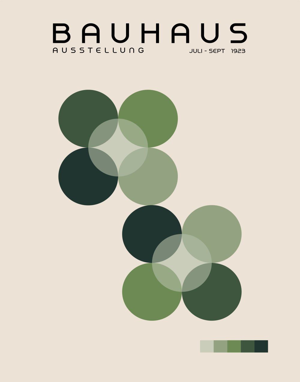 Konten Poster Bauhaus 1925-1938