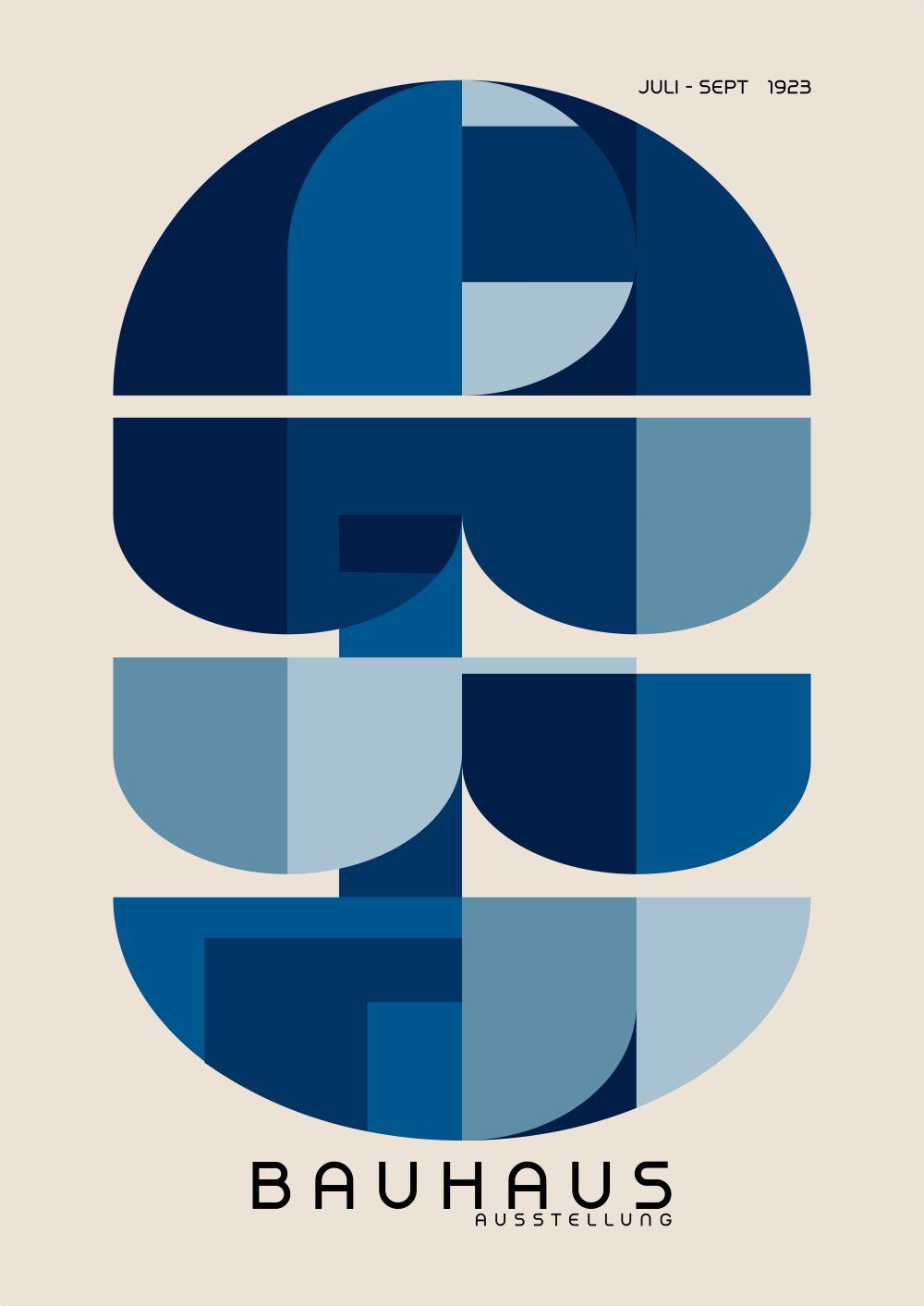 Konten Poster Bauhaus A1