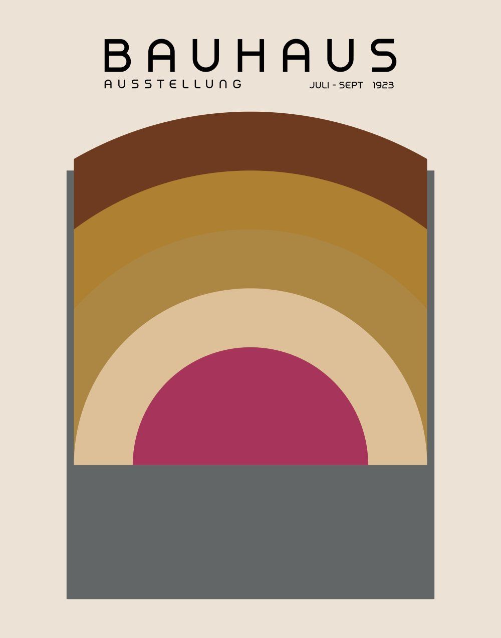 Konten Poster Bauhaus Collection