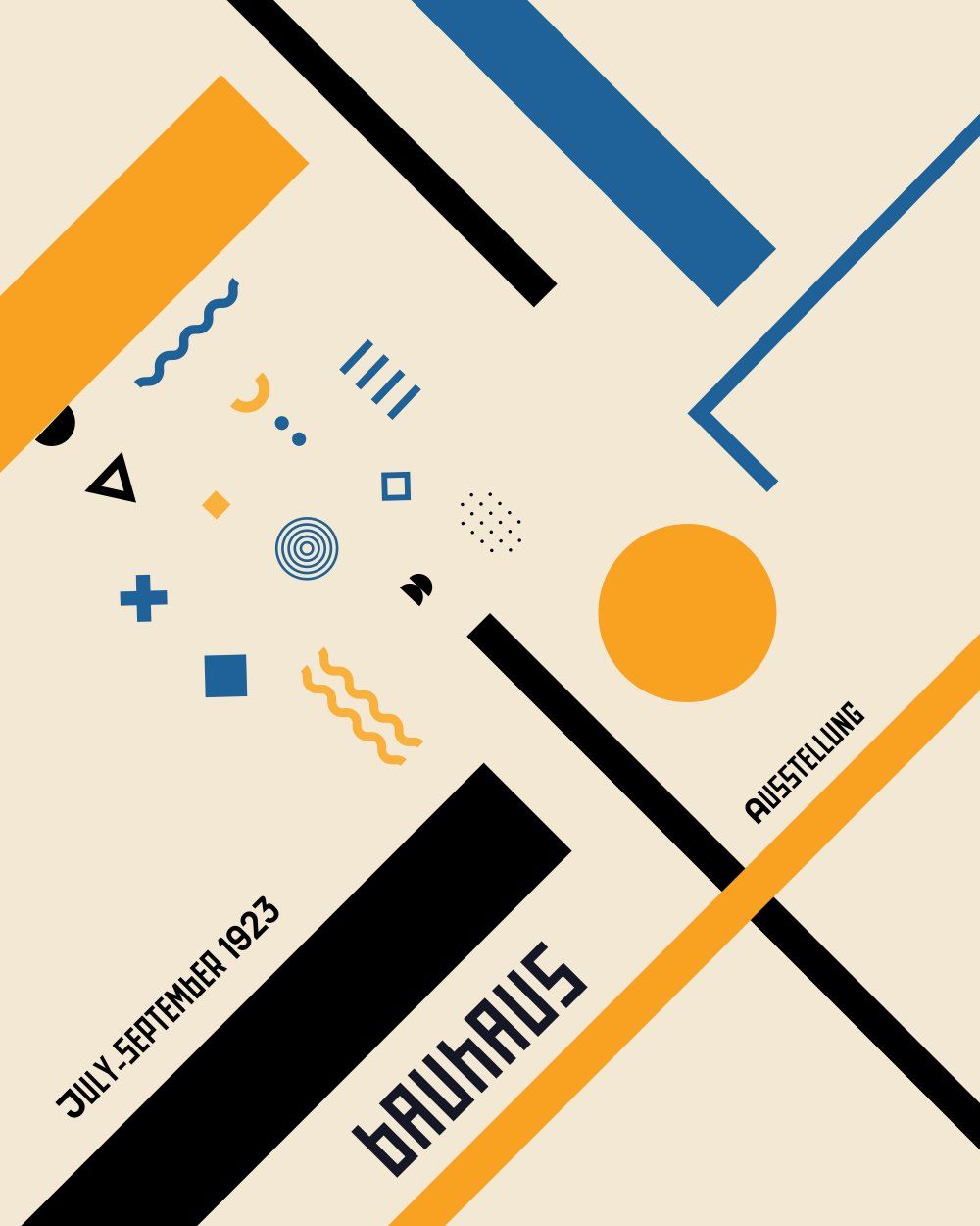 Konten Poster Bauhaus Collection