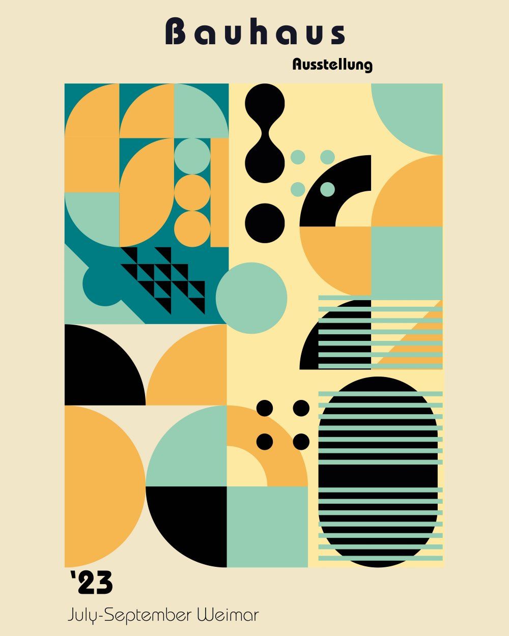 Konten Poster Bauhaus Collection
