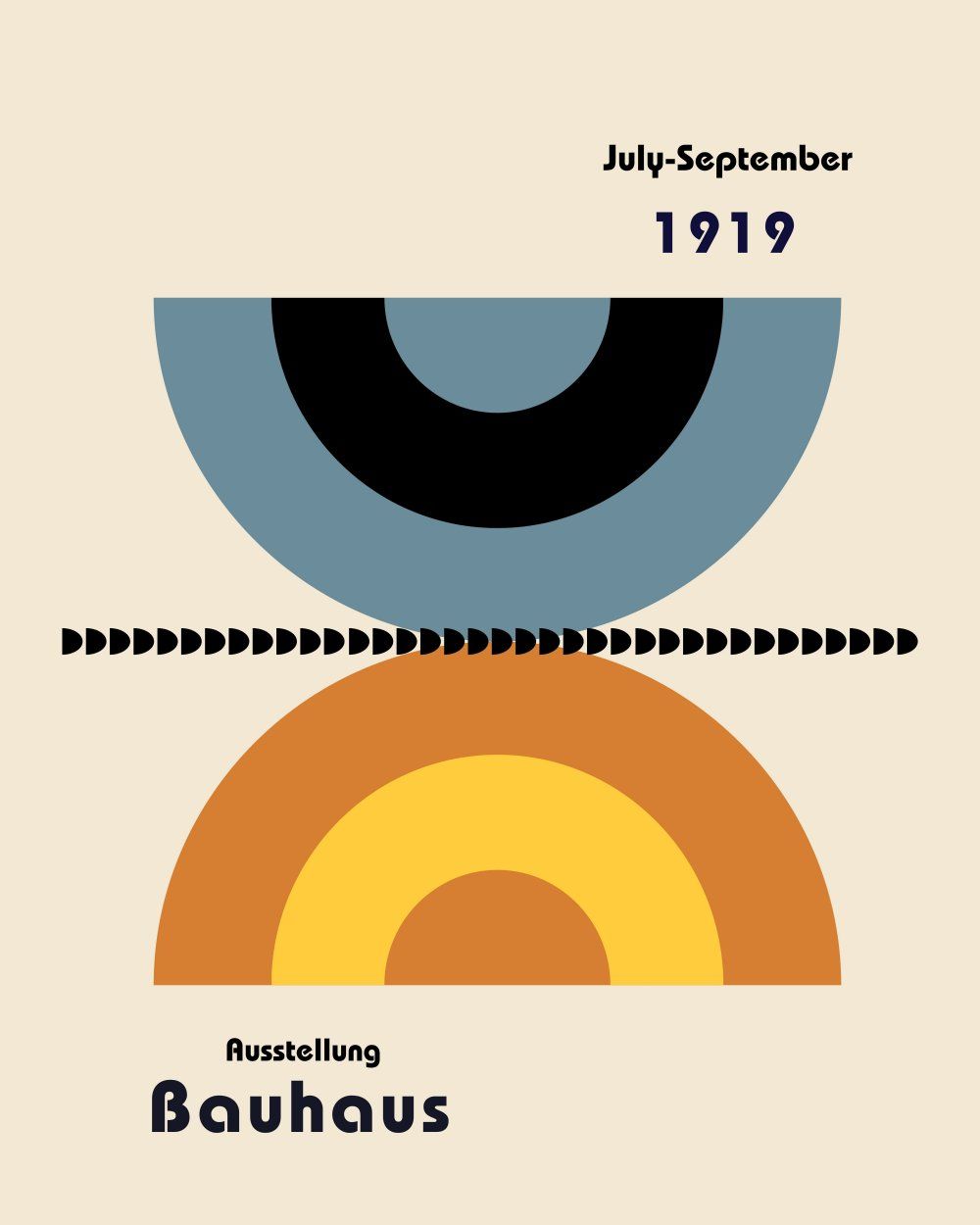 Konten Poster Bauhaus Collection